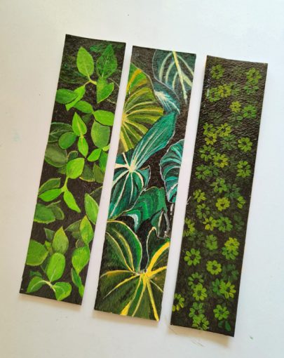 Botanical Leaf Bookmark