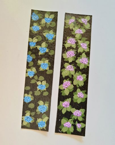 Hydrangea Flower Bookmark