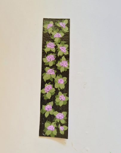 Hydrangea Flower Bookmark